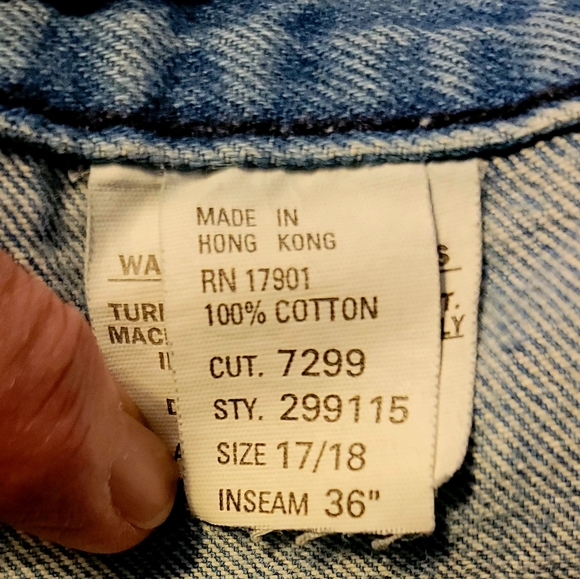 Vintage Rocky Mountain jeans 17/18 - Picture 2 of 5